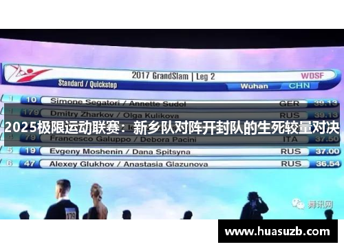 2025极限运动联赛：新乡队对阵开封队的生死较量对决